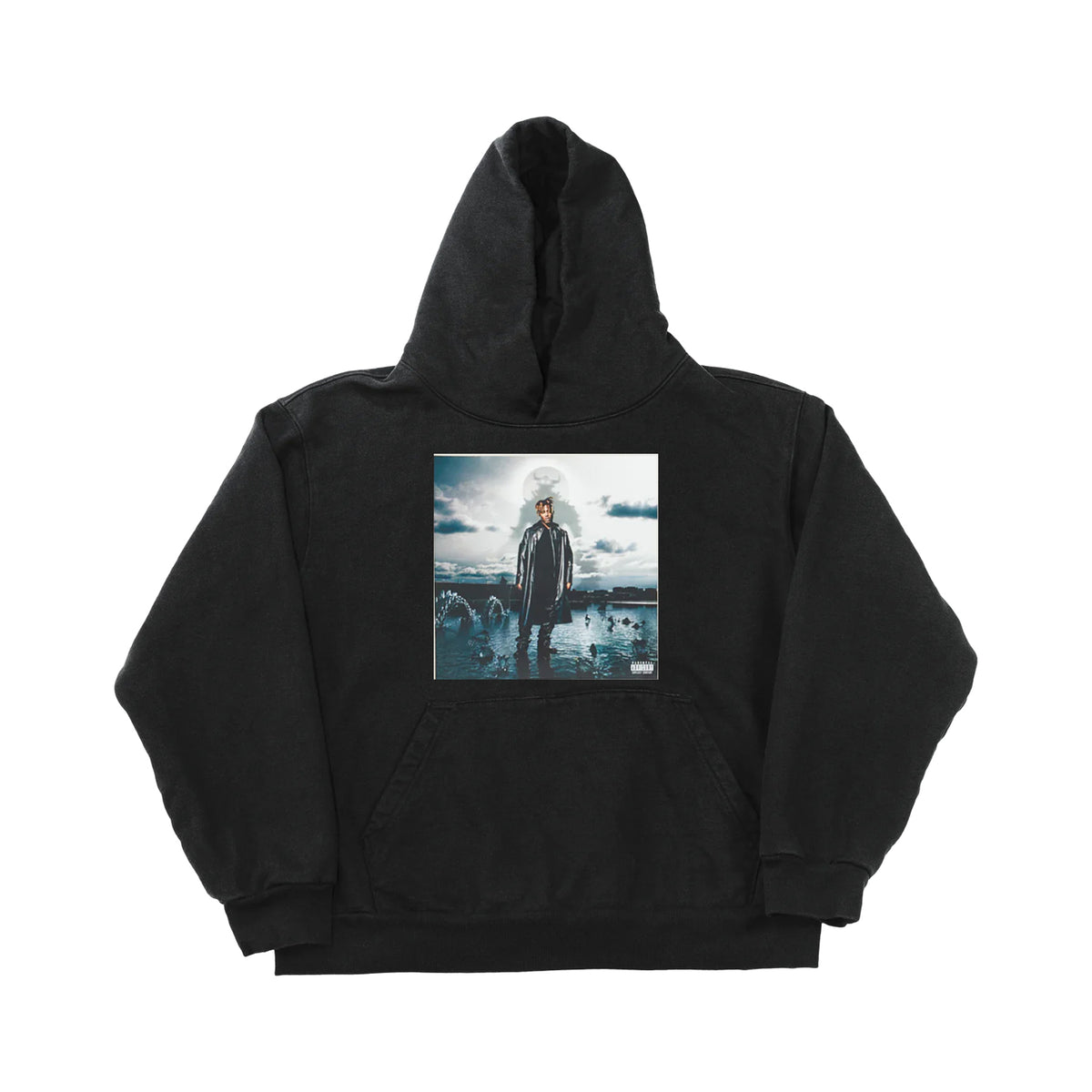 999 Club Fighting Demons Album Cover Hoodie